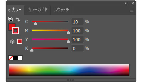 CMYKの場合